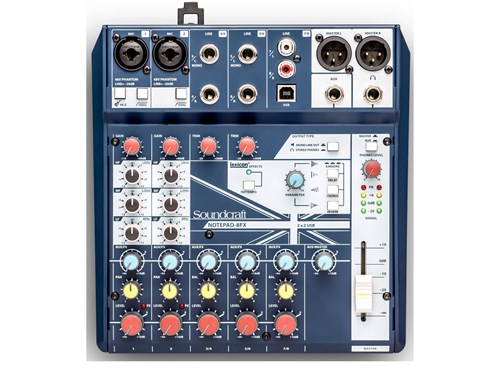 Soundcraft Notepad-8FX - фото 16445