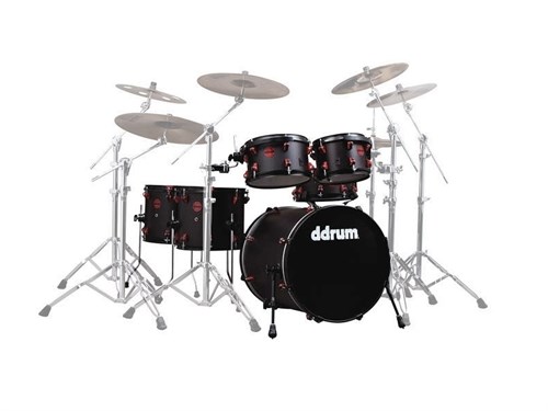 Ddrum Hybrid 6 BLK Red 3298 - фото 18971