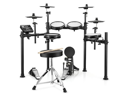 Donner Ded-200 Electric Drum Set 5 Drums 4 Cymbals 7527 - фото 21730