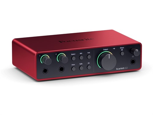 Focusrite Scarlett 2i2 4th Gen