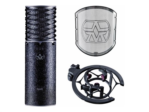 Aston Microphones Spirit Black Bundle 5401