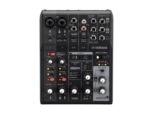 Yamaha AG06MK2 Black