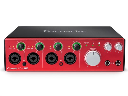 Focusrite Clarett 4Pre USB - фото 6426