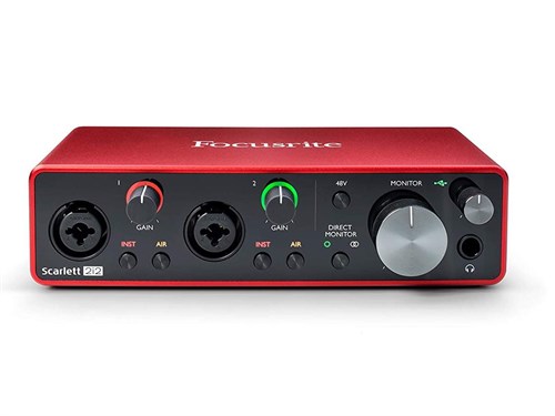 Focusrite Scarlett 2i2 3rd Gen - фото 6457