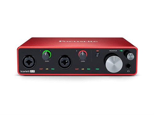 Focusrite Scarlett 4i4 3rd Gen - фото 6461