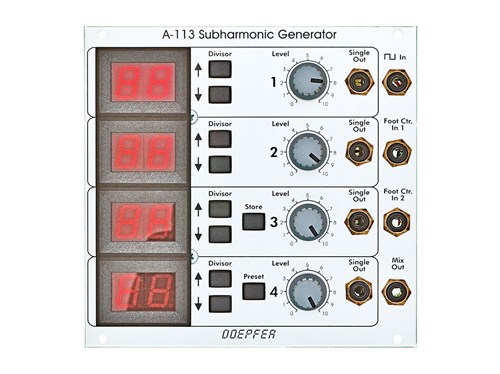 Doepfer A-113 Subharmonic Generator 5885 - фото 9531