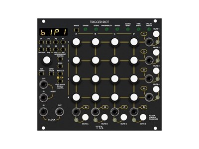 Tiptop Audio Trigger Riot Sequencer Black
