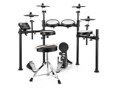 Donner Ded-200 Electric Drum Set 5 Drums 4 Cymbals 7527