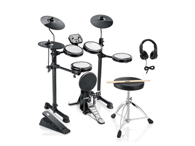 Donner Ded-80P Electric Drum Set 5 Drums 3 Cymbals 7532