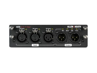 Allen &amp; Heath dLive-M-DL-AES6I4O-A