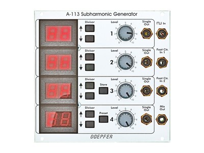 Doepfer A-113 Subharmonic Generator